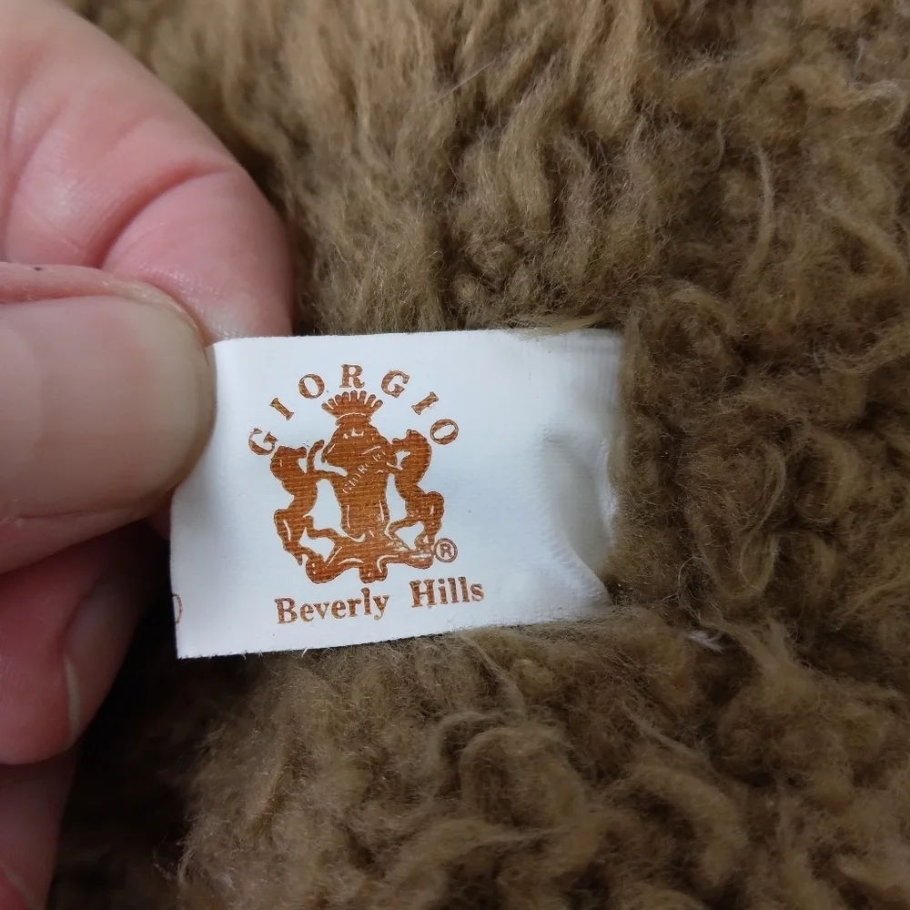 Giorgio Beverly Hills 1997 collectors bear MISSING BOW TIE